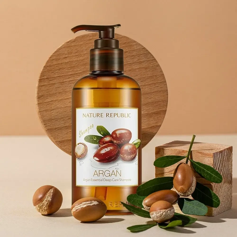 NATURE REPUBLIC Argan Essential Deep Care Shampoo 300ml bottle
